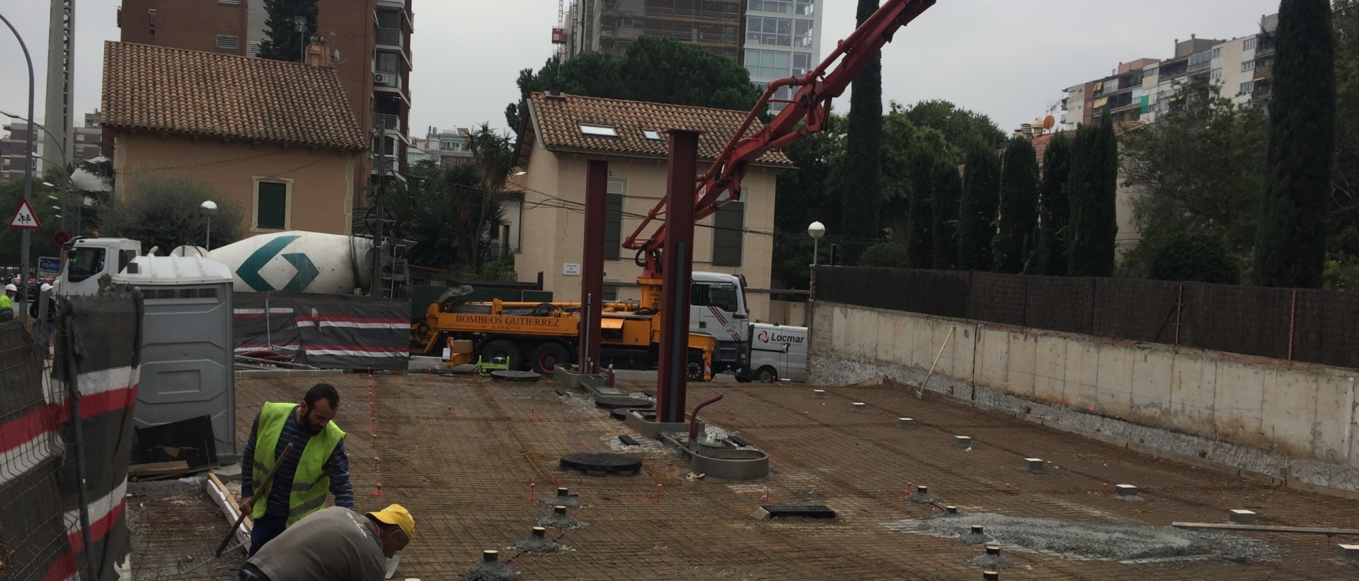 CONSTRUCCIÓN GASOLINERA EN CENTRO BARCELONA